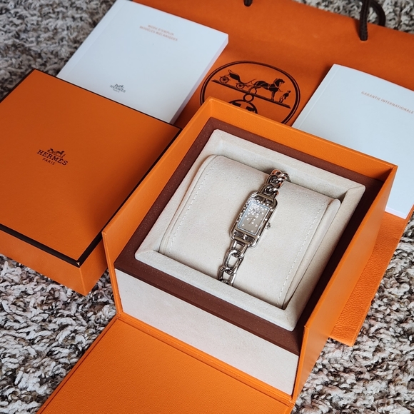 hermes diamond watch - Picture 4 of 16